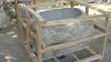 Product image 3 of the product “Basin from Riverstone, Natural surface, polished inside. Length 80 cm, Width 75 cm, Height 51 cm, Depth 39 cm. ”